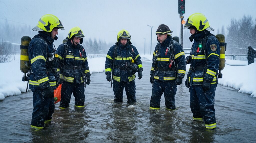 Погода и природные риски: морозы, метели, паводки/ледоход и предупреждения МЧС - иллюстрация