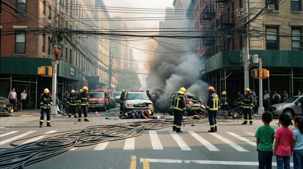 Происшествия суток: пожары, ДТП, ЧС и работа экстренных служб - что известно - иллюстрация