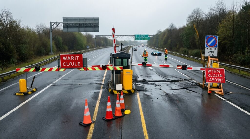 Ситуация на дорогах: закрытия и ограничения на трассах, ледовых переправах и зимниках - иллюстрация