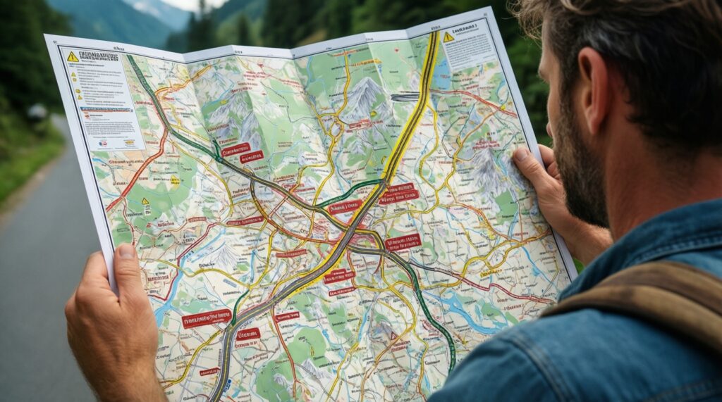 Ситуация на дорогах: закрытия и ограничения на трассах, ледовых переправах и зимниках - иллюстрация