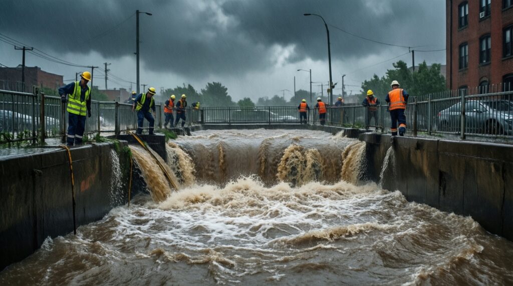 Погода по районам: штормпредупреждения, аномалии температуры и влияние на инфраструктуру - иллюстрация
