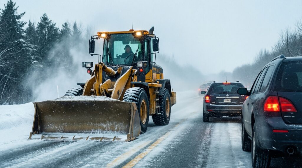 Ситуация на дорогах: перекрытия, ДТП, состояние зимников и федеральных трасс - иллюстрация