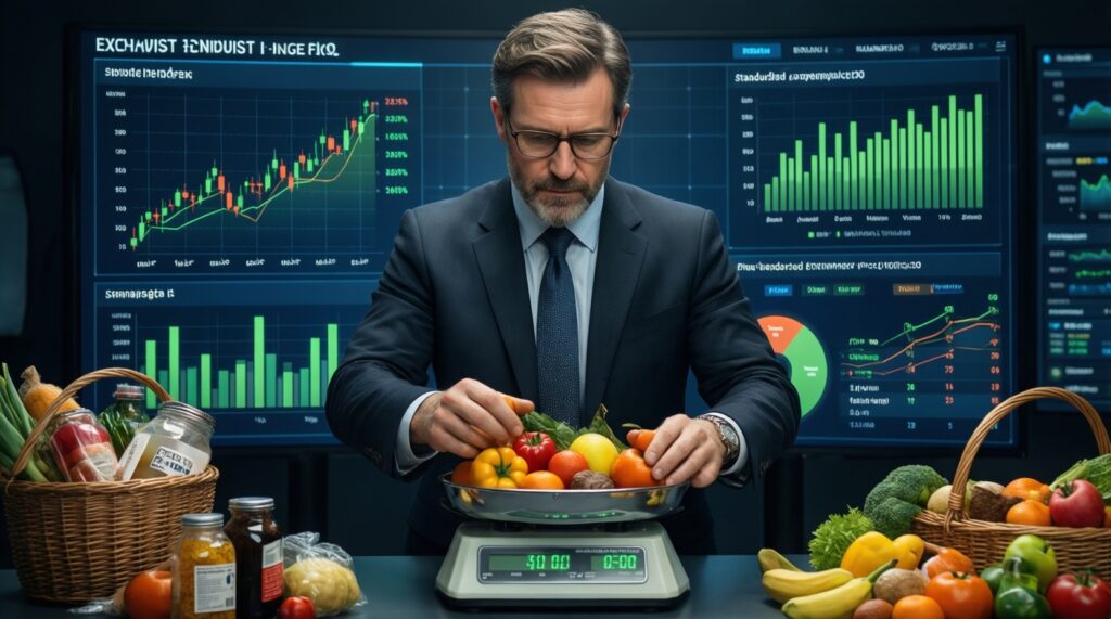 Цены и потребительская корзина: мониторинг стоимости топлива, продуктов и услуг - иллюстрация