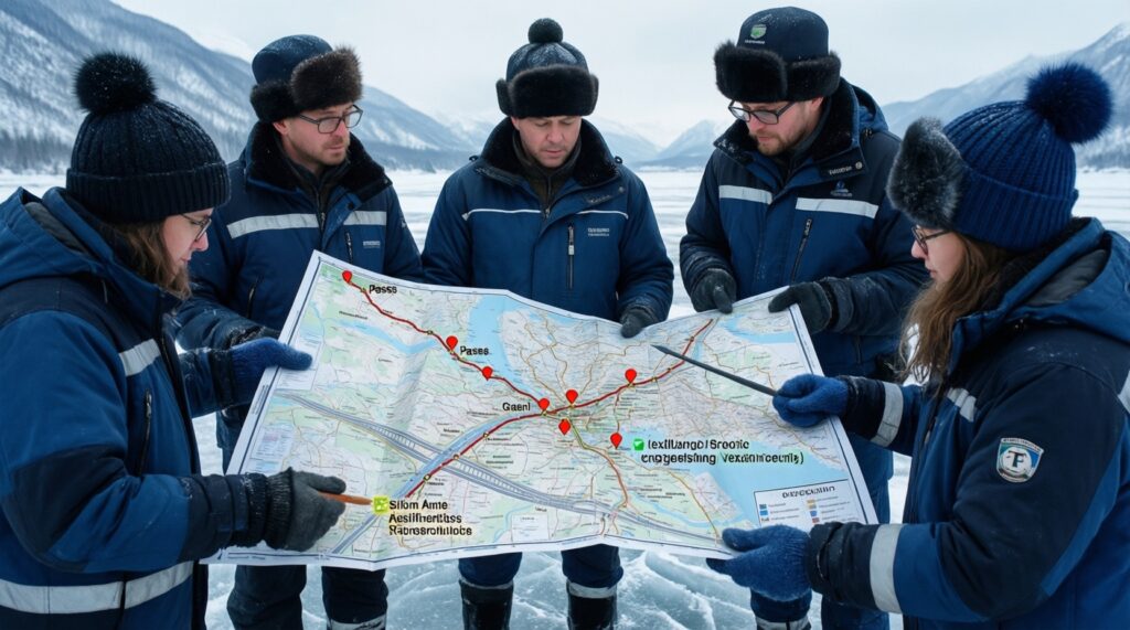 Ситуация на дорогах сегодня: перекрытия, ограничения, состояние трасс и зимников - иллюстрация